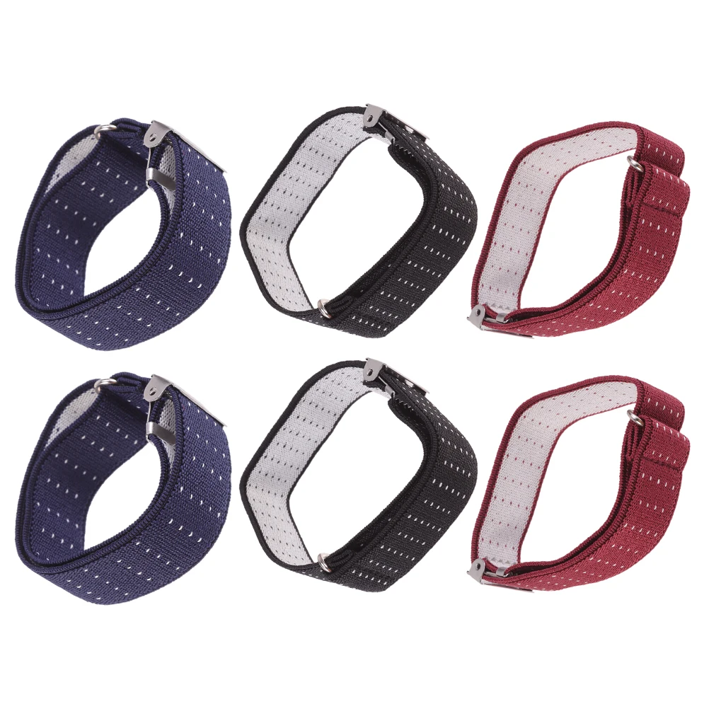 3 Pairs Anti-slip Sleeve Cuffs Holders Universal Men Women Shirt Stays Adjustable Nylon Bands Long-lasting Durability
3 Pairs Anti-slip Sleeve Cuffs Holders Universal Men Women Shirt Stays Adjustable Nylon Bands Long-lasting Durability
