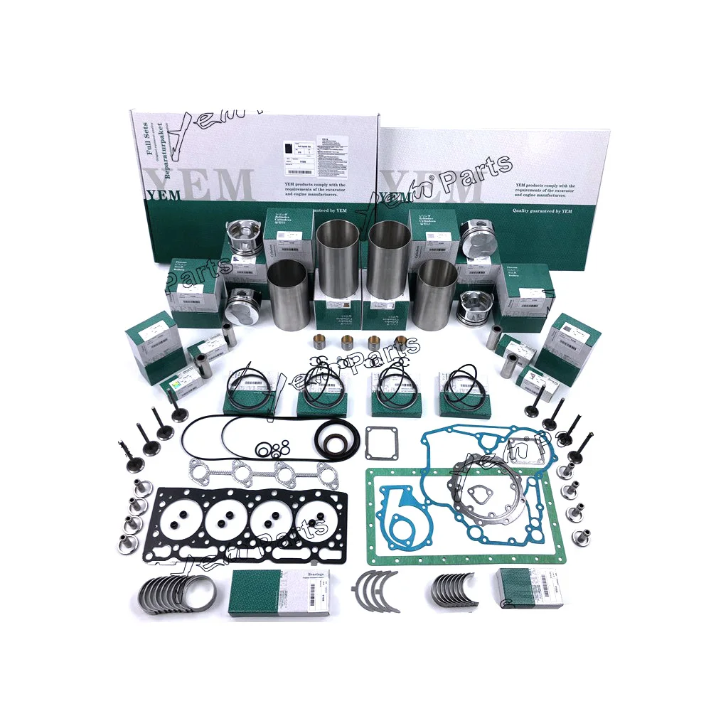 V1505 Engine Rebuild Kit With Gasket Kit Engine Valves Bearings Set
V1505 Engine Rebuild Kit With Gasket Kit Engine Valves Bearings Set