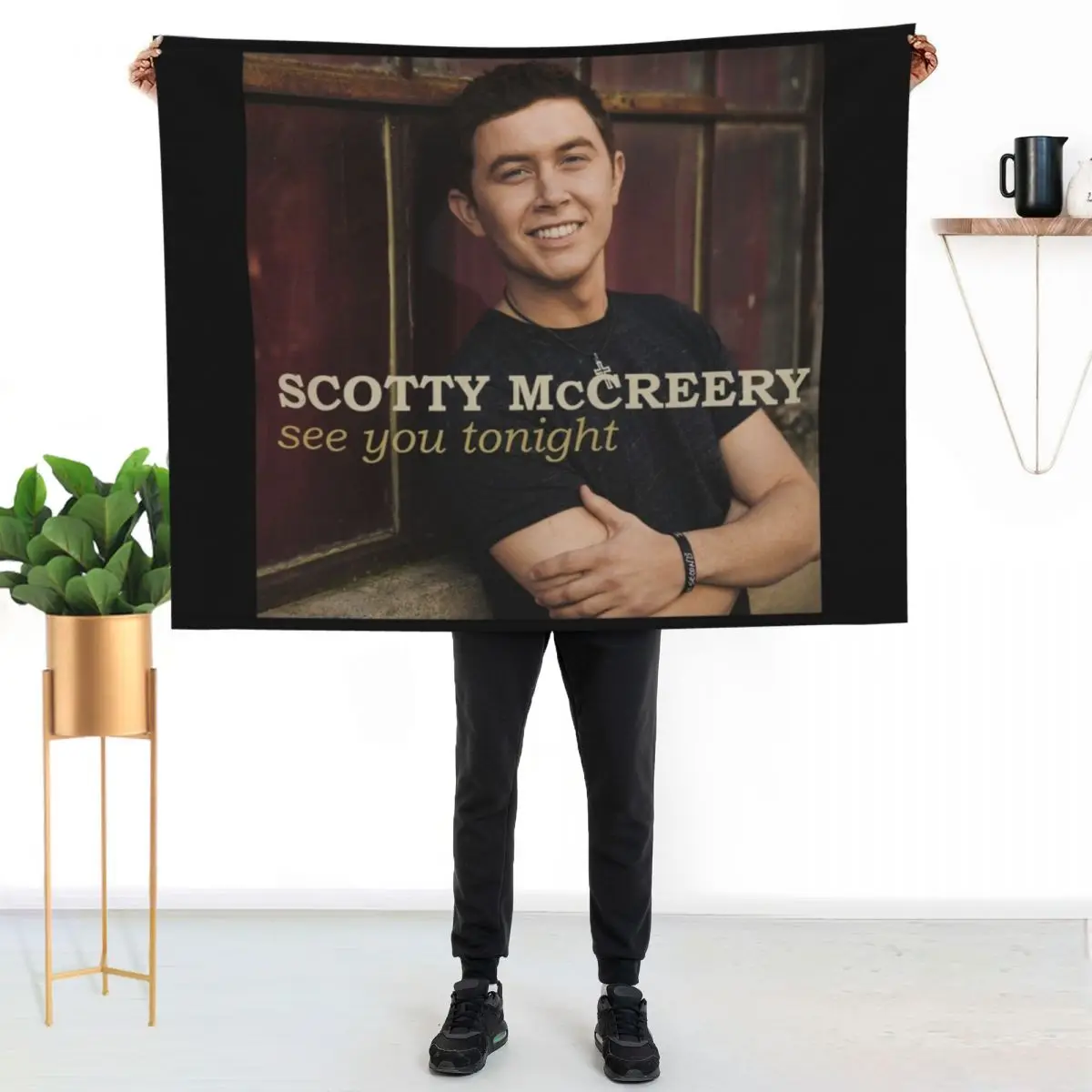 Scotty McCreery see you tonight deluxe version Throw Blanket Warm Comfortable Blanket Gift for Parents Friends
Scotty McCreery see you tonight deluxe version Throw Blanket Warm Comfortable Blanket Gift for Parents Friends