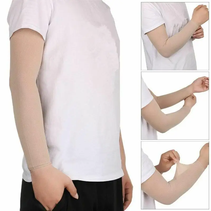 Summer Sun Protection Flesh Colored Skin Sleeves Tattoo Sleeve Covering Scars Unisex Solid Color High Elastic Arm Cover 1PC
Summer Sun Protection Flesh Colored Skin Sleeves Tattoo Sleeve Covering Scars Unisex Solid Color High Elastic Arm Cover 1PC