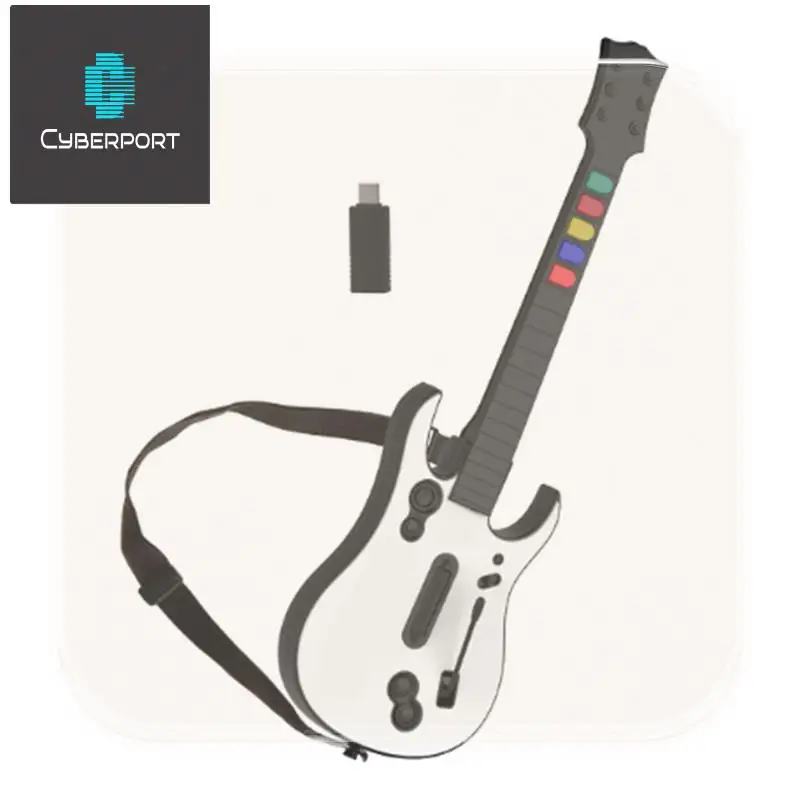 24-Hour Delivery 2.4G Wireless Game Guitar Controller For PC PS3 Compatible With Clone Hero Rock Band Games Remote Joystick Cons
24-Hour Delivery 2.4G Wireless Game Guitar Controller For PC PS3 Compatible With Clone Hero Rock Band Games Remote Joystick Cons