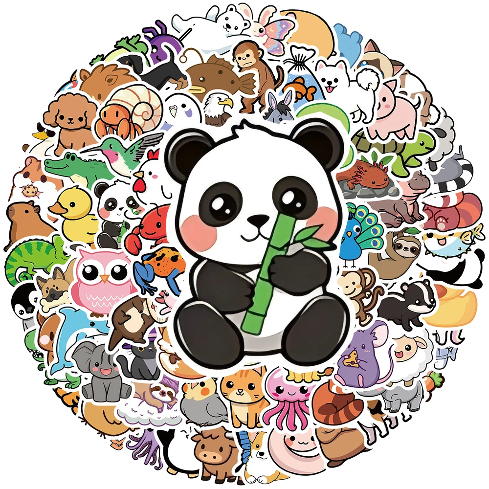 10/30/50/100/200pcs Cute Mix Animals Cartoon Stickers Kawaii Dog Cat Rabbit Graffiti Decals DIY Stationery Laptop Phone Sticker
10/30/50/100/200pcs Cute Mix Animals Cartoon Stickers Kawaii Dog Cat Rabbit Graffiti Decals DIY Stationery Laptop Phone Sticker
