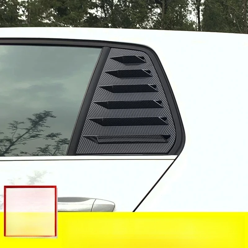 for Volkswagen golf 6/7/7.5/8 2009-2024 rear window louver modification fake air outlet decorative accessories CAR Styling
for Volkswagen golf 6/7/7.5/8 2009-2024 rear window louver modification fake air outlet decorative accessories CAR Styling
