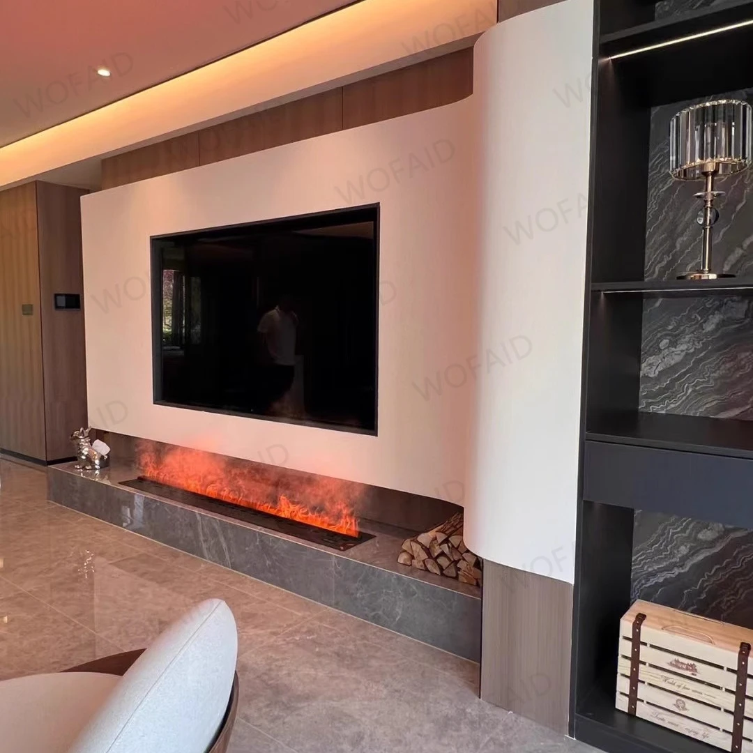Remote and Phone APP Controller Vapor Fireplace Fire No Heat Linear Electric With WOODS Cracking Sound 3d Steam Fireplaces
Remote and Phone APP Controller Vapor Fireplace Fire No Heat Linear Electric With WOODS Cracking Sound 3d Steam Fireplaces
