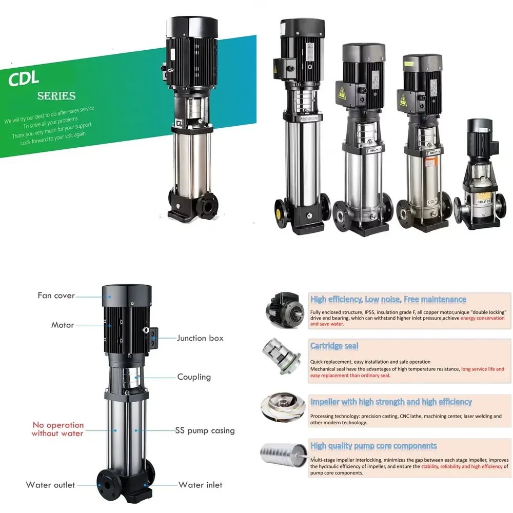Aikon Stainless Steel Stamping Pump Vertical Centrifugal Inline Water Pump for Indonesia
Aikon Stainless Steel Stamping Pump Vertical Centrifugal Inline Water Pump for Indonesia