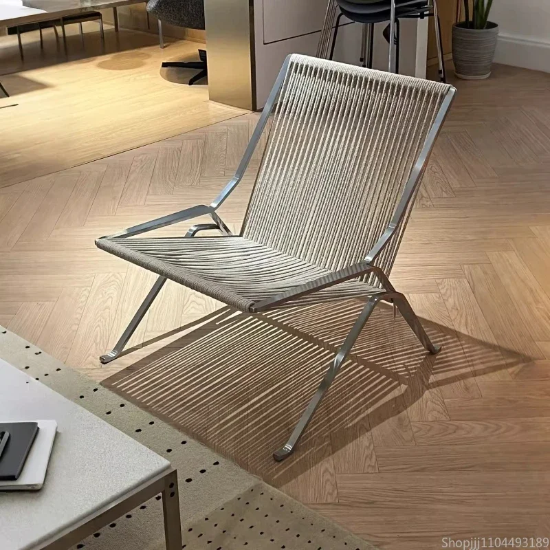 Modern Bauhaus Single-person Lounge Chair Minimalist Rope-woven Sofa Chairs Living Room Chair Outdoor Furniture Floor Chair
Modern Bauhaus Single-person Lounge Chair Minimalist Rope-woven Sofa Chairs Living Room Chair Outdoor Furniture Floor Chair