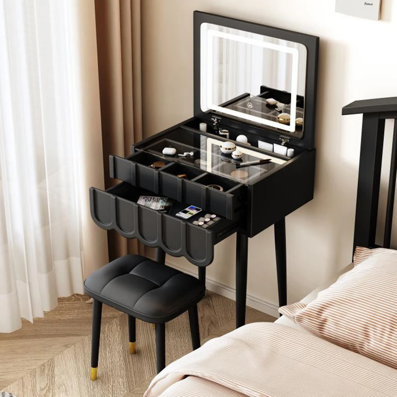 Comfortable Bedroom Children's Dressing Table Girl Organizer Black Dresser White Desk Home Furniture Vanity Light Mirror Small
Comfortable Bedroom Children's Dressing Table Girl Organizer Black Dresser White Desk Home Furniture Vanity Light Mirror Small