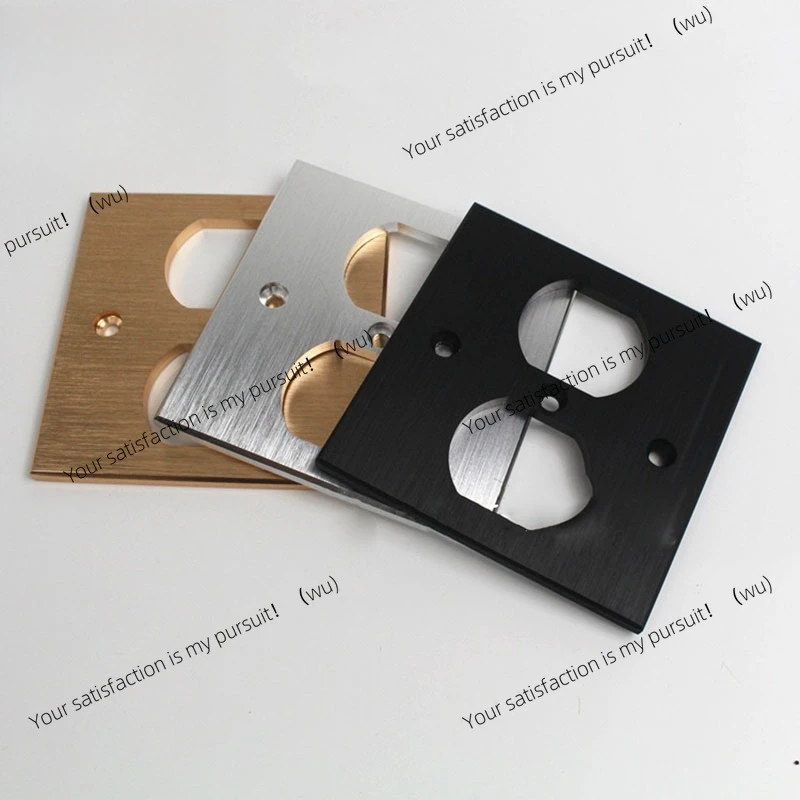 86*86 US 2 Pin 4 Pin American Standard Socket Wallpad Aluminum alloy Panel Electric Wall Power Socket Electrical Outlets
86*86 US 2 Pin 4 Pin American Standard Socket Wallpad Aluminum alloy Panel Electric Wall Power Socket Electrical Outlets