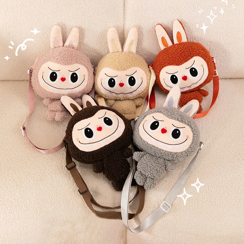 Kawaii Labubu Cartoon Plush Doll Toys Shoulder Bag Women Anime Girl's Heart Cute Plush Crossbody Bag Coin Wallet Girls Gift
Kawaii Labubu Cartoon Plush Doll Toys Shoulder Bag Women Anime Girl's Heart Cute Plush Crossbody Bag Coin Wallet Girls Gift