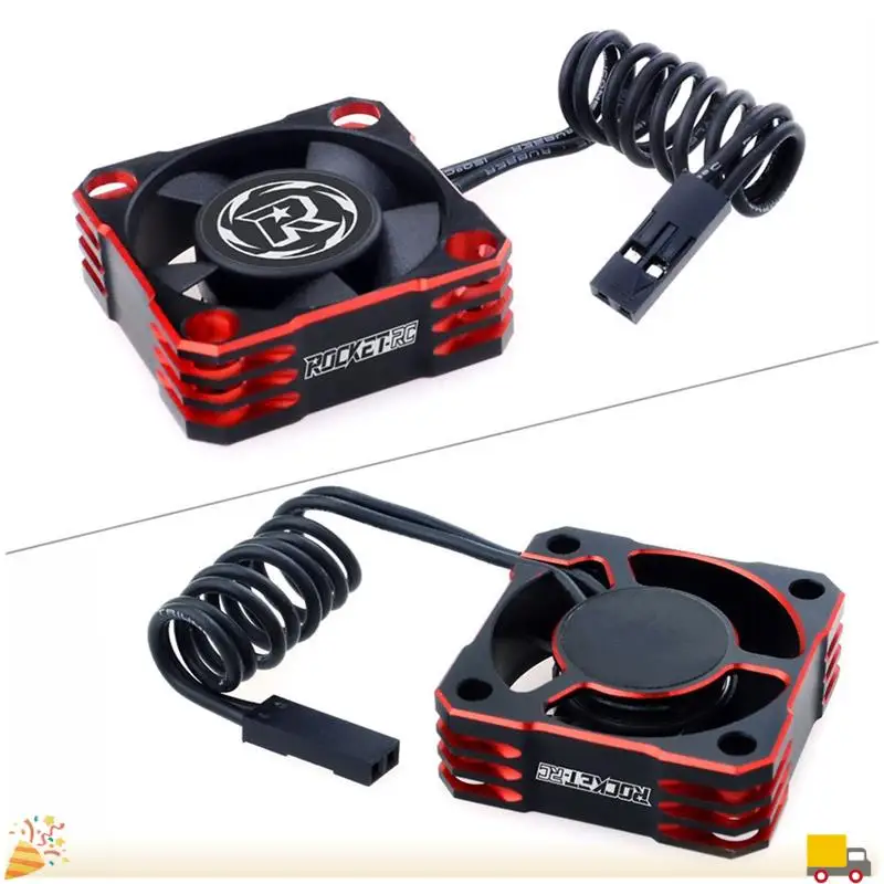 SURPASS HOBBY 2PCS ESC Cooling Fan Motor Cooling Fan 30Mm 28000RPM RC Model Heatsink For 1/10 1/8 RC Car Models D
SURPASS HOBBY 2PCS ESC Cooling Fan Motor Cooling Fan 30Mm 28000RPM RC Model Heatsink For 1/10 1/8 RC Car Models D