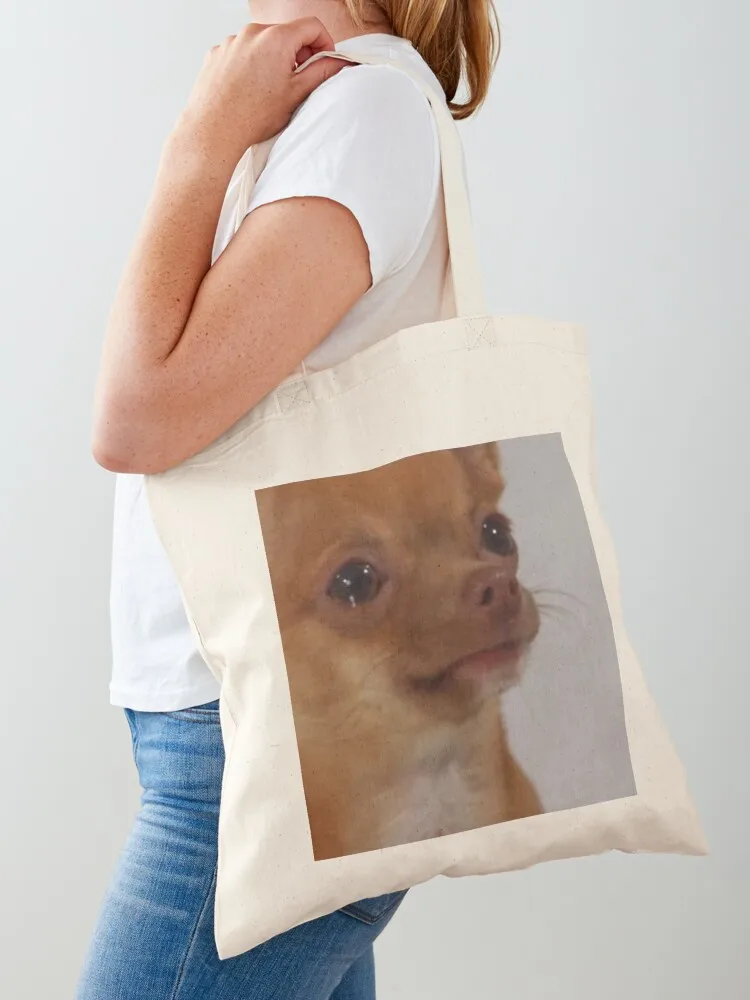 Sad Chihuahua :( Tote Bag Women's shopper Gift bag hand bags reusable grocery bags
Sad Chihuahua :( Tote Bag Women's shopper Gift bag hand bags reusable grocery bags