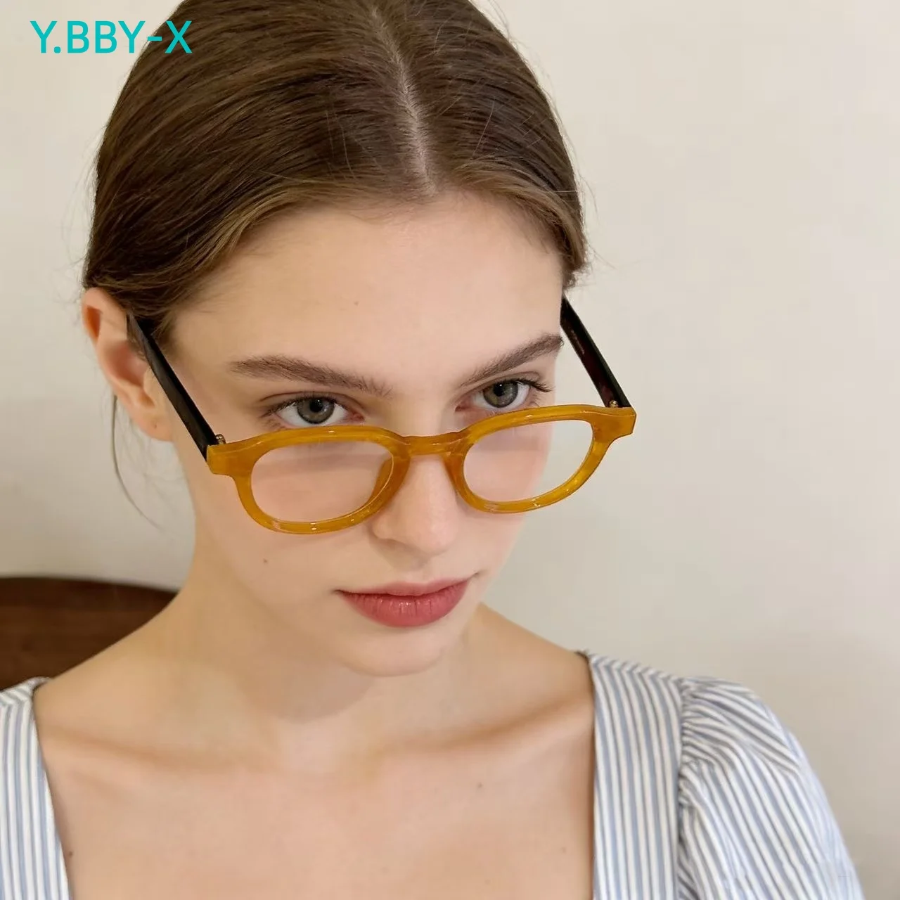 Y.BBY-X Myopia Glasses Anti-Blue Light Glasses Eyewear Women Eye Protective Computer Goggles Diopters -1.0 -1.5 -2.0 To -6.0
Y.BBY-X Myopia Glasses Anti-Blue Light Glasses Eyewear Women Eye Protective Computer Goggles Diopters -1.0 -1.5 -2.0 To -6.0