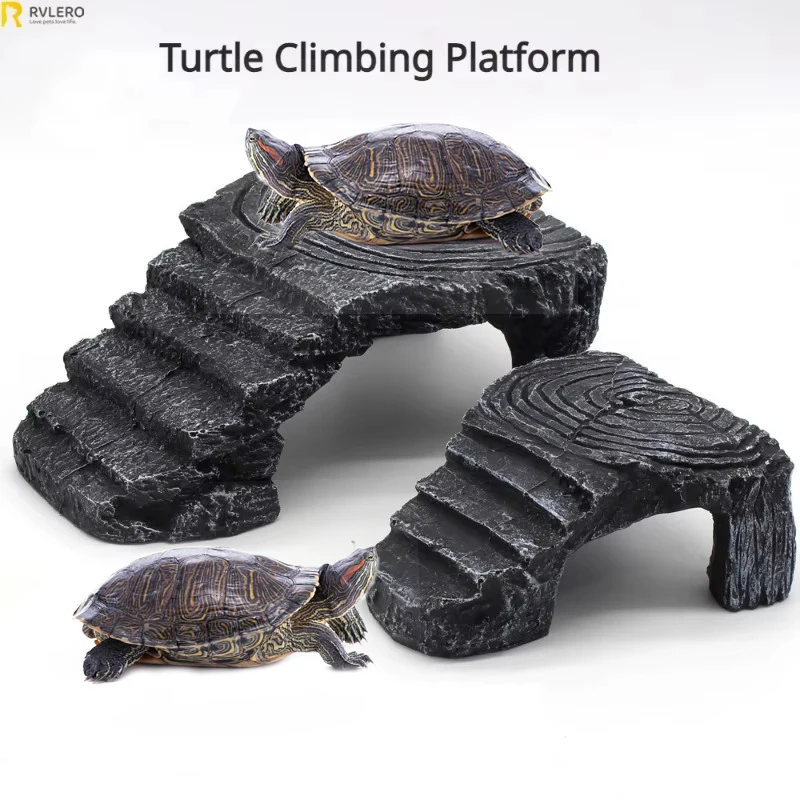 New Turtle Triangle Climbing Platform Fish Tank Landscaping Decor Resin Sundeck Reptile Resting Hidden Cave Aquarium Ornaments
New Turtle Triangle Climbing Platform Fish Tank Landscaping Decor Resin Sundeck Reptile Resting Hidden Cave Aquarium Ornaments