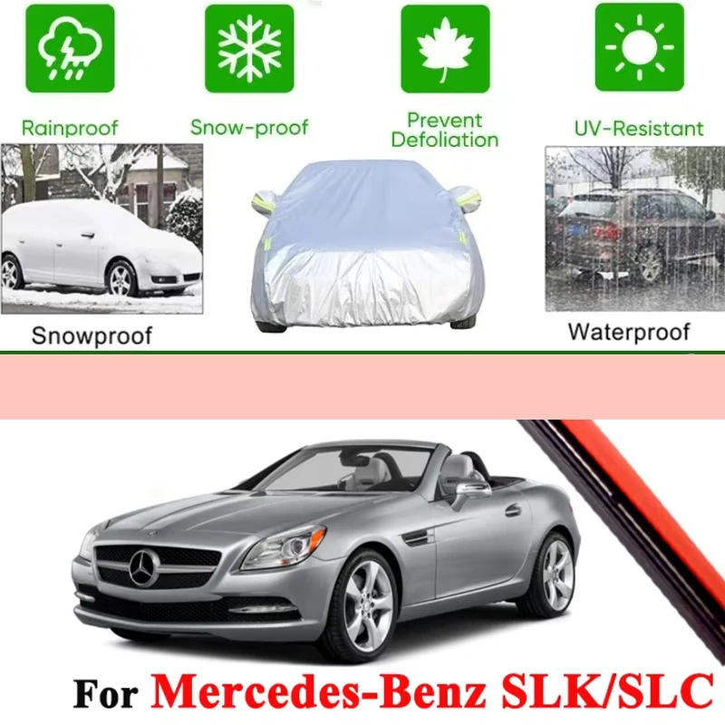 For Mercedes Benz SLC SLK R171 R172 2004-2025 Full Car Covers Outdoor Sun Anti UV Rain Snow Dust Protection Oxford Cloth Accesso
For Mercedes Benz SLC SLK R171 R172 2004-2025 Full Car Covers Outdoor Sun Anti UV Rain Snow Dust Protection Oxford Cloth Accesso