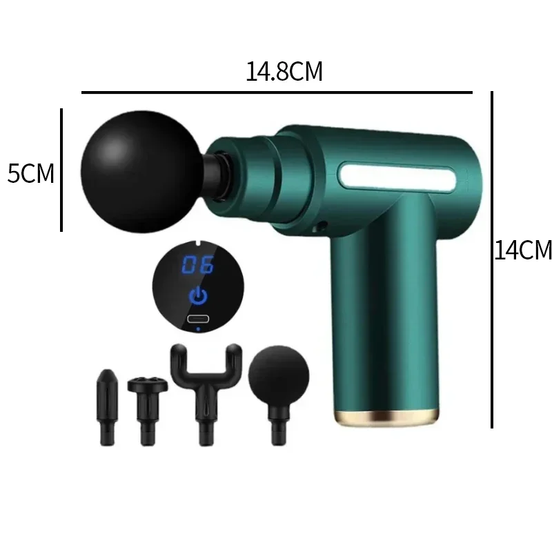 Home Mini Fascia Gun Multi functional Portable Vibration Relaxation Muscle Massage Silent Electric Shoulder and Neck Massage
Home Mini Fascia Gun Multi functional Portable Vibration Relaxation Muscle Massage Silent Electric Shoulder and Neck Massage