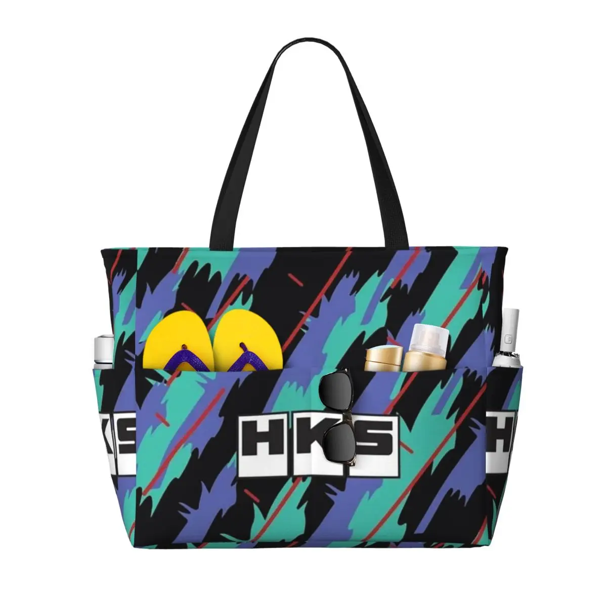 HKS Beach Tote Bag Sport Gym Yoga Duffle Large Tote Bag Women Travel Bag Fitness bag
HKS Beach Tote Bag Sport Gym Yoga Duffle Large Tote Bag Women Travel Bag Fitness bag