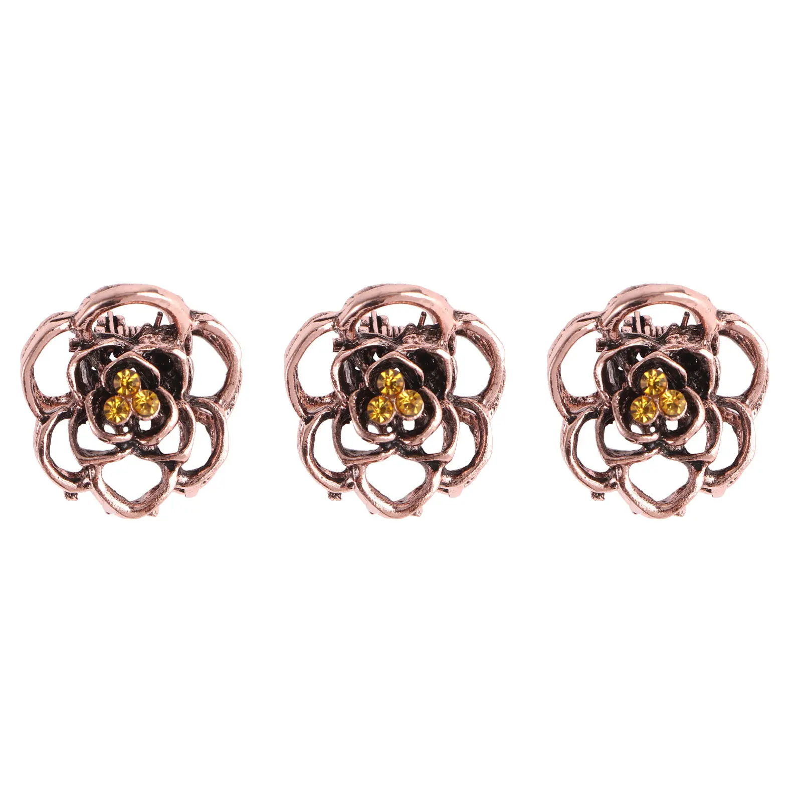 6Pcs Classic Women Claw Clips Vintage Rose Pattern Hollowed-Out Alloy Hair Jaw Clamp Strong Grip Lightweight Stylish Home Office
6Pcs Classic Women Claw Clips Vintage Rose Pattern Hollowed-Out Alloy Hair Jaw Clamp Strong Grip Lightweight Stylish Home Office