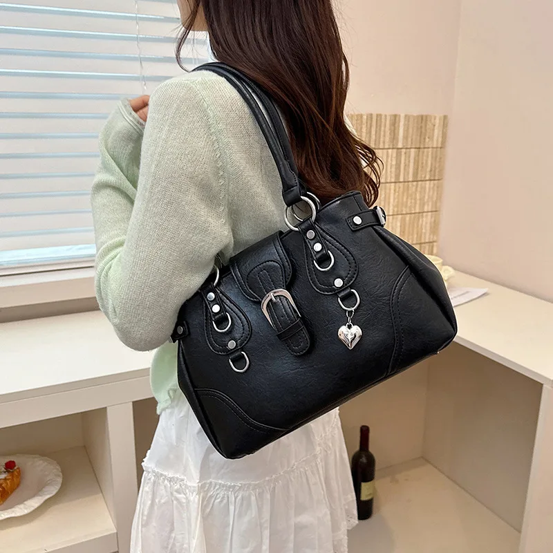 Retro Tote Bag for Women Shoulder Bags Large Capacity Fashionable Underarm Bag Purse and Handbags Designer Bag Сумка Женская Sac
Retro Tote Bag for Women Shoulder Bags Large Capacity Fashionable Underarm Bag Purse and Handbags Designer Bag Сумка Женская Sac