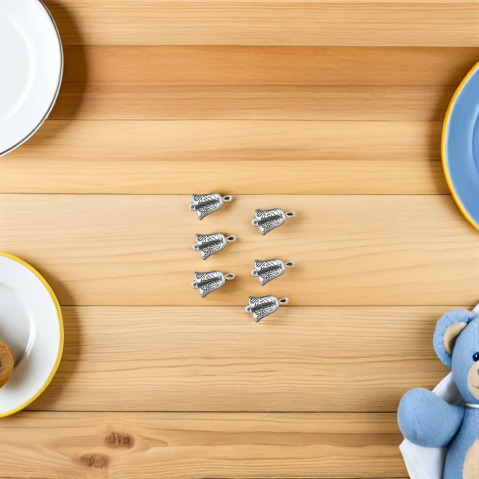 10Pcs Alloy Bell Pendants Small Craft Bells for DIY Jewelry Accessories Necklace Bracelet Keychain Bag Charm Wind Chime Decor
10Pcs Alloy Bell Pendants Small Craft Bells for DIY Jewelry Accessories Necklace Bracelet Keychain Bag Charm Wind Chime Decor