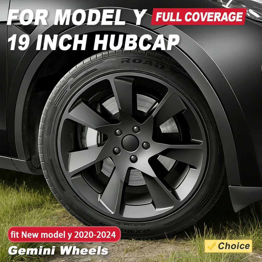 YIKUN 4PCS 19 Inch Hubcap for Tesla Model Y 2018-2024 AWD Gemini Wheel Performance Full Rim Replacement Wheel Cover Accessories
YIKUN 4PCS 19 Inch Hubcap for Tesla Model Y 2018-2024 AWD Gemini Wheel Performance Full Rim Replacement Wheel Cover Accessories