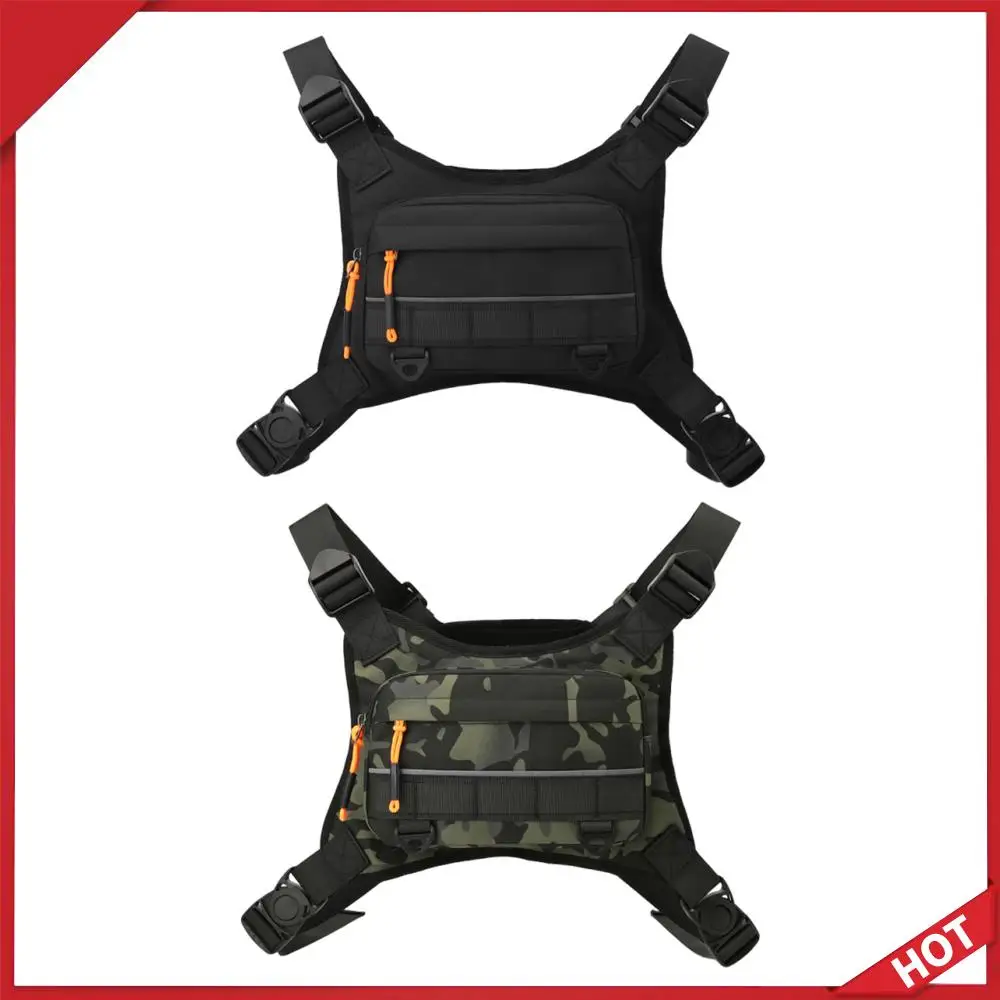 Water- Waist Bag with Reflective Strips Front Chest Camping Backpack Breathable for Snowboarding Running & Streetwear
Water- Waist Bag with Reflective Strips Front Chest Camping Backpack Breathable for Snowboarding Running & Streetwear