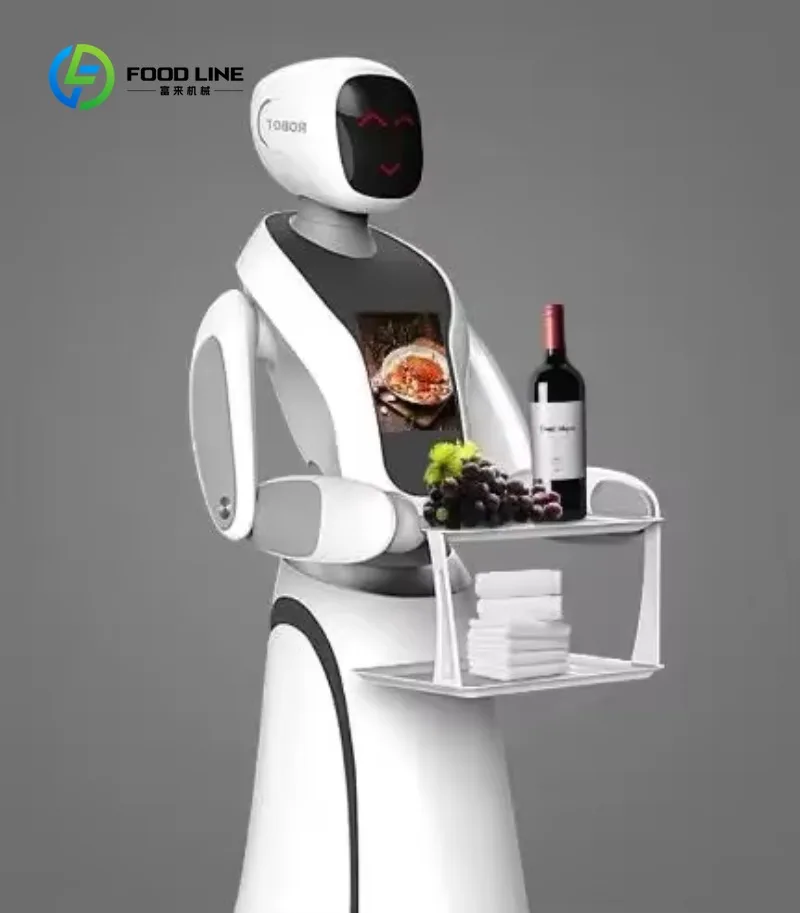 Customized Commercial Restaurant Waitress Robot Metal Construction with 5G & WiFi Features
Customized Commercial Restaurant Waitress Robot Metal Construction with 5G & WiFi Features