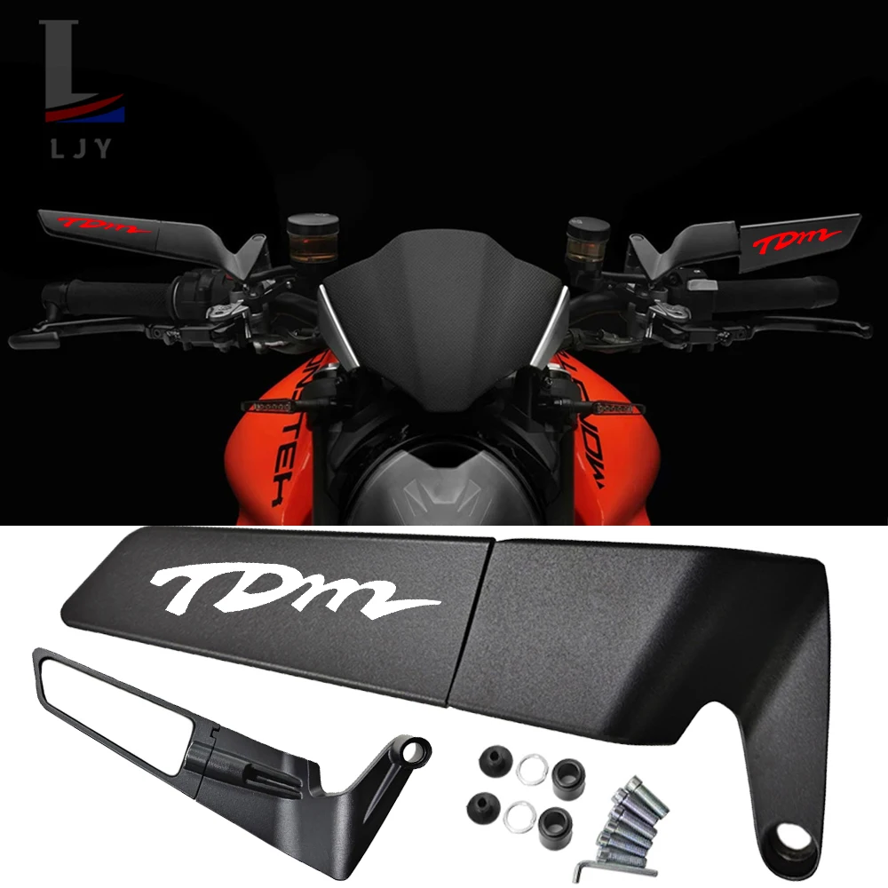For Yamaha TDM 850 900 TDM850 TDM all years Motorcycle CNC rearview mirror fixed wing
For Yamaha TDM 850 900 TDM850 TDM all years Motorcycle CNC rearview mirror fixed wing