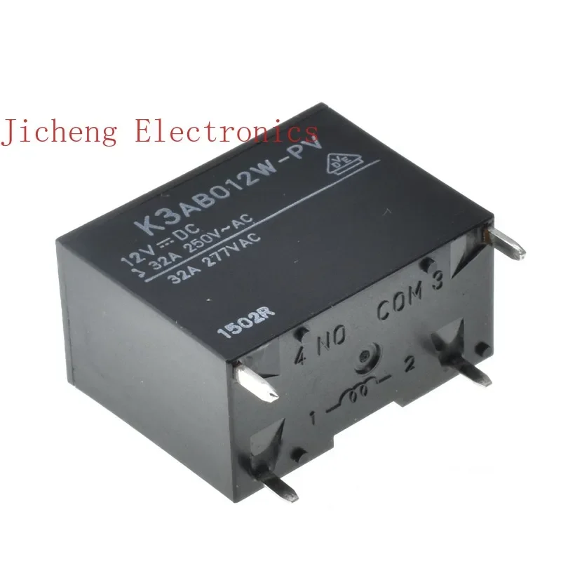 10PCS Original relay K3AB012W-PV-12VDC set Normally open 4 pins 32A 277VAC
10PCS Original relay K3AB012W-PV-12VDC set Normally open 4 pins 32A 277VAC