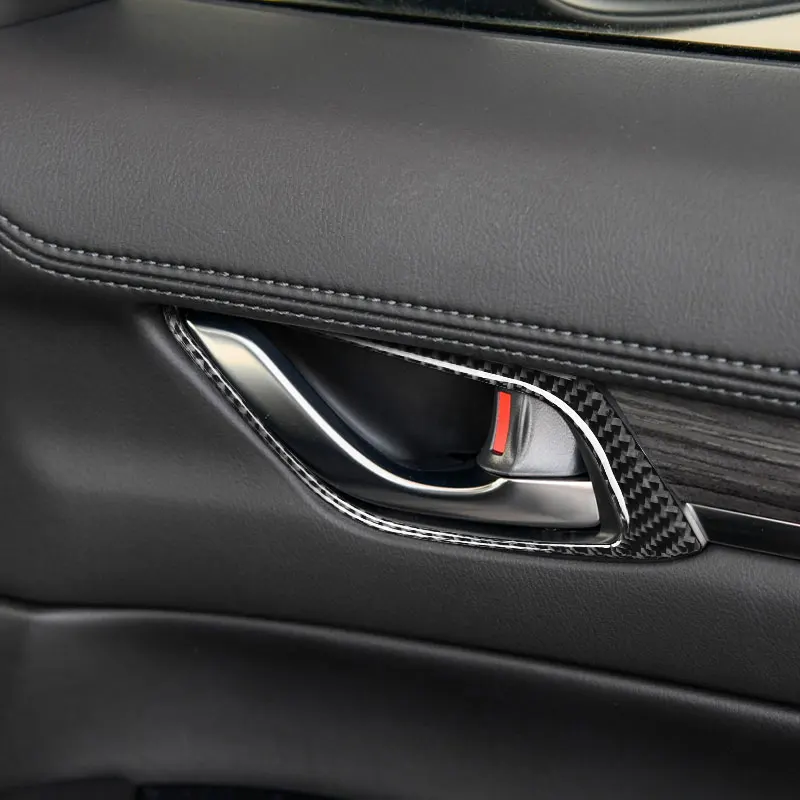 4PCS Carbon Fiber Car Interior Door Pull Handle Frame Cover Decorative Sticker Trim For Mazda CX-5 CX5 CX 5 2017 2018
4PCS Carbon Fiber Car Interior Door Pull Handle Frame Cover Decorative Sticker Trim For Mazda CX-5 CX5 CX 5 2017 2018