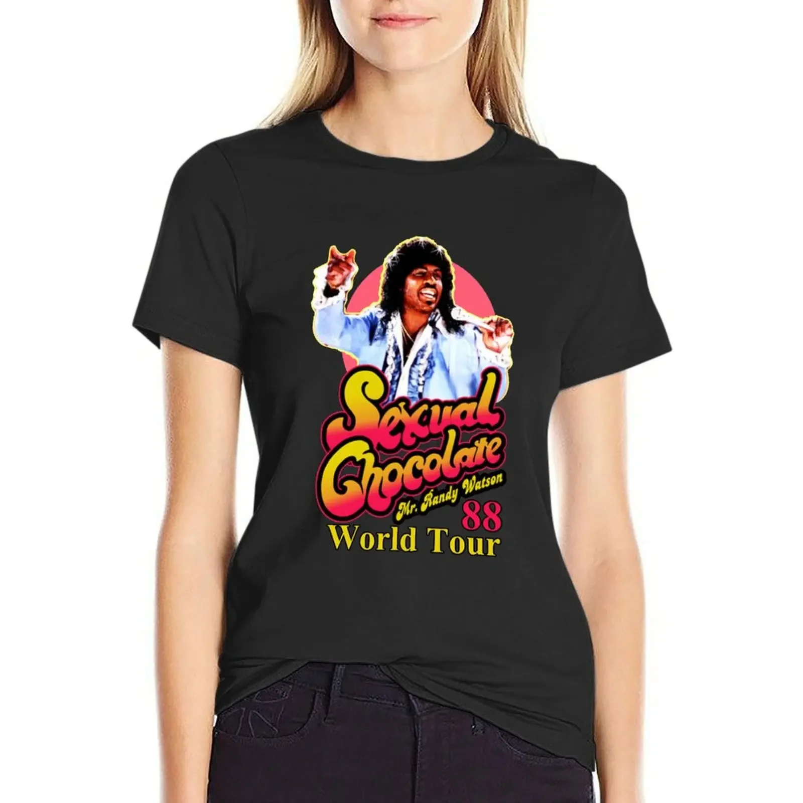 Randy Watson Chocolate T-Shirt customizeds aesthetic clothes kawaii clothes Short sleeve tee tight shirts for Women
Randy Watson Chocolate T-Shirt customizeds aesthetic clothes kawaii clothes Short sleeve tee tight shirts for Women
