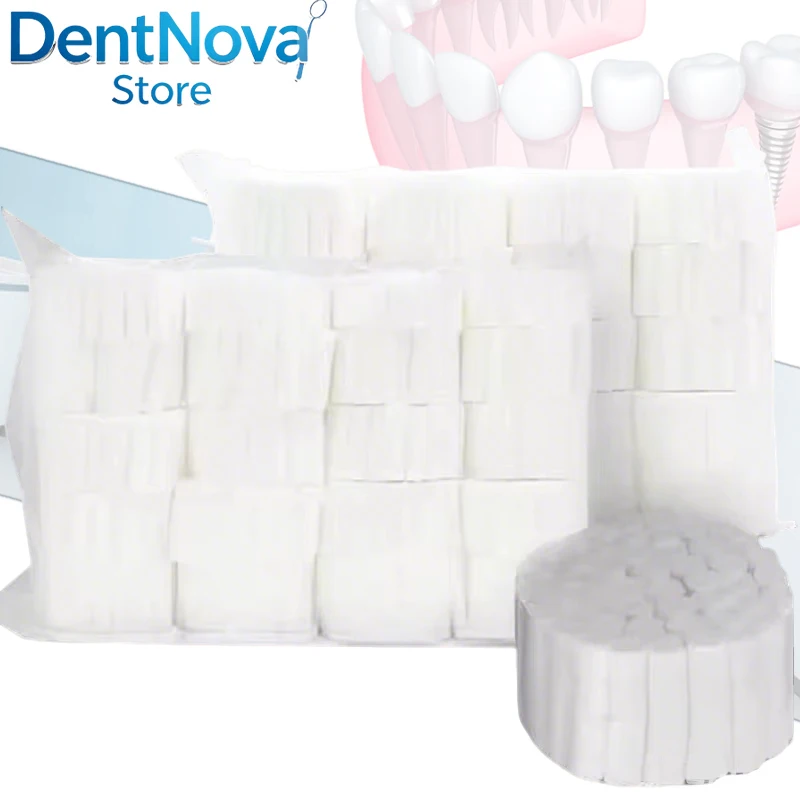 Dental Cotton Roll Surgical Cotton Roll 100% Cotton High Absorbent Dental Care Tool for Clinic Teeth Whitening
Dental Cotton Roll Surgical Cotton Roll 100% Cotton High Absorbent Dental Care Tool for Clinic Teeth Whitening