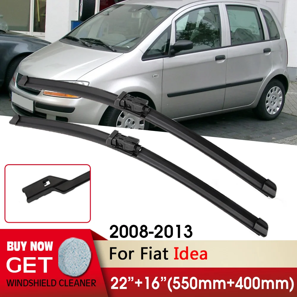 Car Wiper RHD & LHD Front Wiper Blades 22"+16" For Fiat Idea 2008-2013 Fit push button Windshield Windscreen Front Window
Car Wiper RHD & LHD Front Wiper Blades 22"+16" For Fiat Idea 2008-2013 Fit push button Windshield Windscreen Front Window
