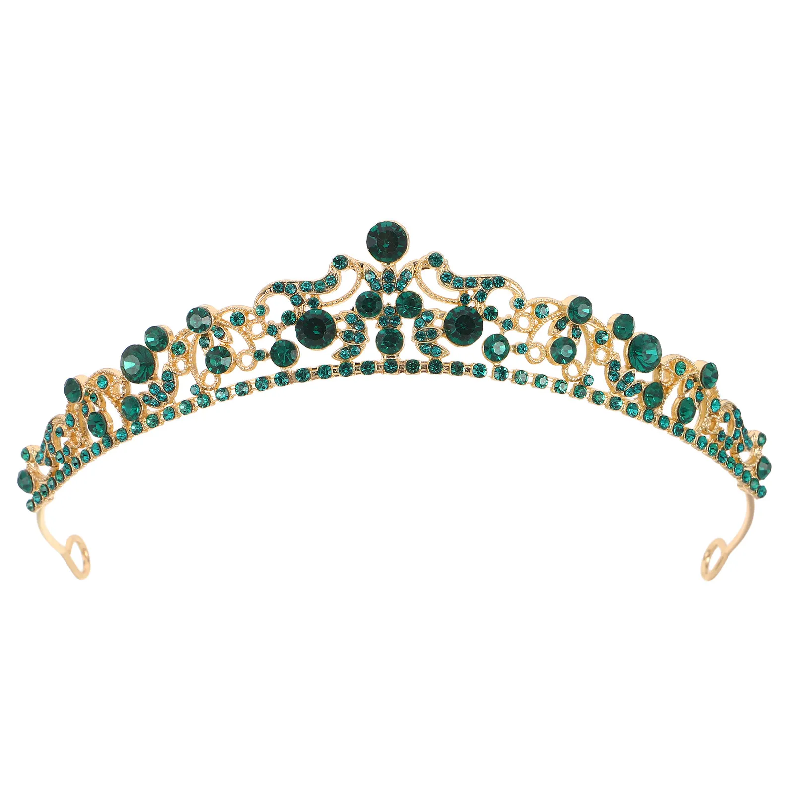 Bridal Rhinestone Headband Crown Tiara with Sparkly Green Rhinestones Alloy Wedding Headpiece for Brides Formal Hair Accessories
Bridal Rhinestone Headband Crown Tiara with Sparkly Green Rhinestones Alloy Wedding Headpiece for Brides Formal Hair Accessories
