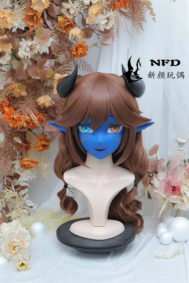 Kigurumi Self Succubus Kigurumi mask Full Headband Lock Cosplay Headshell Props Costume Anime Game
Kigurumi Self Succubus Kigurumi mask Full Headband Lock Cosplay Headshell Props Costume Anime Game