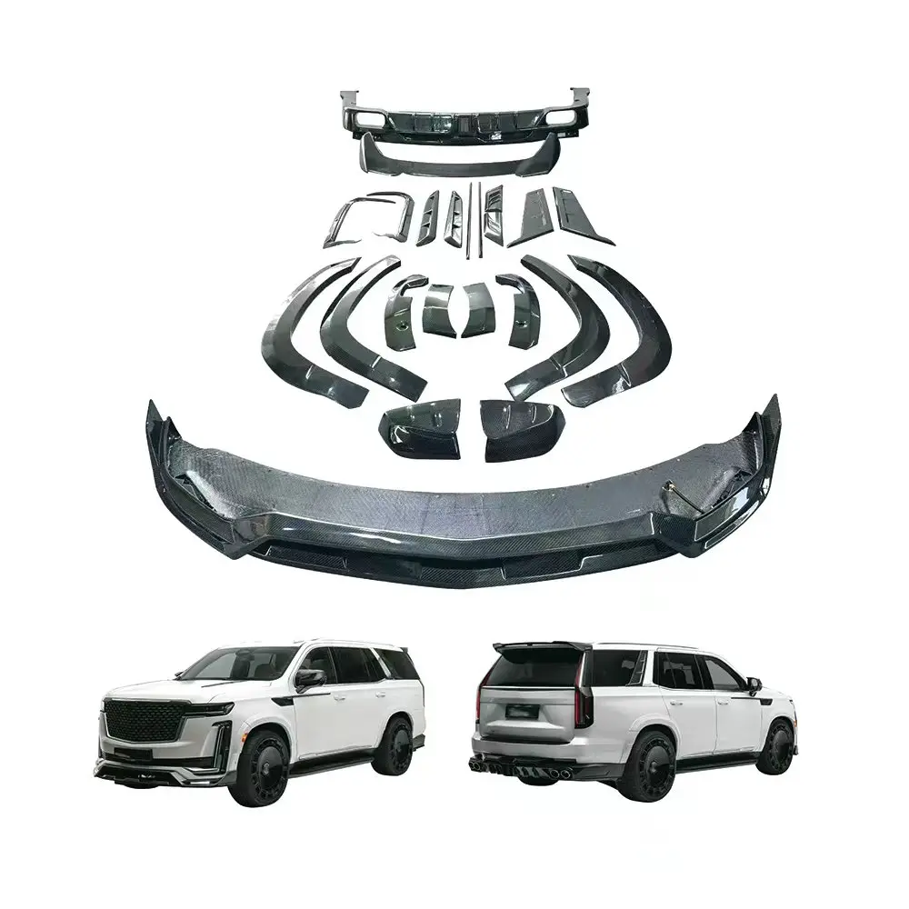 High-end Body Kit CustomizationMsy Style Body Conversion Kit For Escalade - Premium Carbon Fiber Exterior UpgradePremium Custom
High-end Body Kit CustomizationMsy Style Body Conversion Kit For Escalade - Premium Carbon Fiber Exterior UpgradePremium Custom