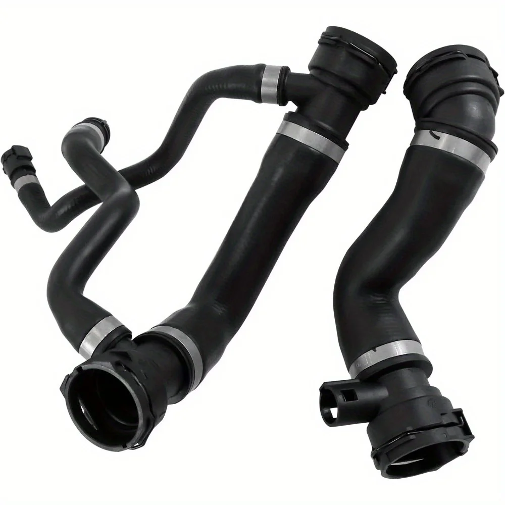 Compatible with BMW E60 525i 525xi 530i 530xi L6 3.0L Replaces A17127546064 A17127521778 Upper and Lower Radiator Coolant Hose
Compatible with BMW E60 525i 525xi 530i 530xi L6 3.0L Replaces A17127546064 A17127521778 Upper and Lower Radiator Coolant Hose