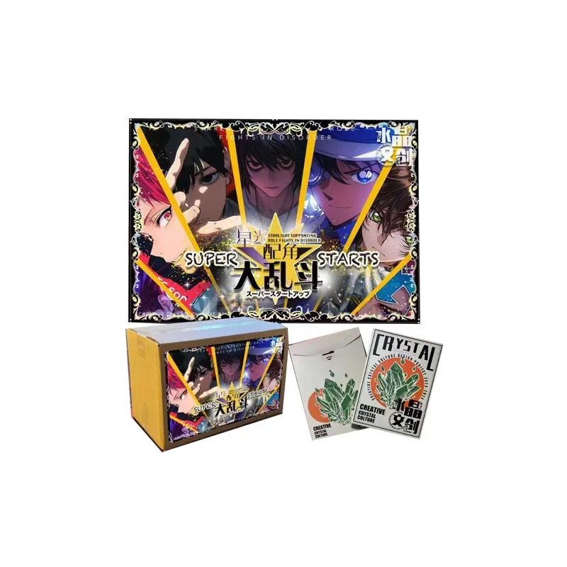 Wholesale Anime Collection Card Crystal Culture Mixed Animation B5 Art Board Starlight Supporting Character Trading Card
Wholesale Anime Collection Card Crystal Culture Mixed Animation B5 Art Board Starlight Supporting Character Trading Card