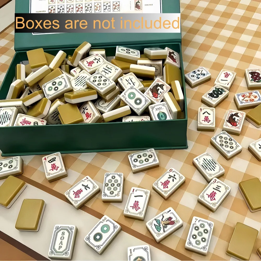 2026 Hot American Mahjong Tiles Acrylic Engraved Mahjong Set American Mahjong Set Indoor Outdoor Party Game Travel Mah Jongg Set
2026 Hot American Mahjong Tiles Acrylic Engraved Mahjong Set American Mahjong Set Indoor Outdoor Party Game Travel Mah Jongg Set