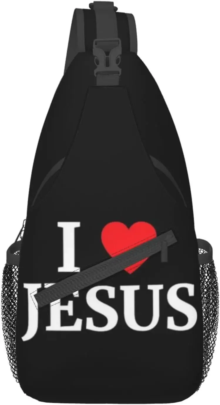 Jesus Christian Cross Sling Bag,Casual Crossbody Backpack Shoulder Chest Bag for Women Men Travel Hiking Daypack Polyester
Jesus Christian Cross Sling Bag,Casual Crossbody Backpack Shoulder Chest Bag for Women Men Travel Hiking Daypack Polyester