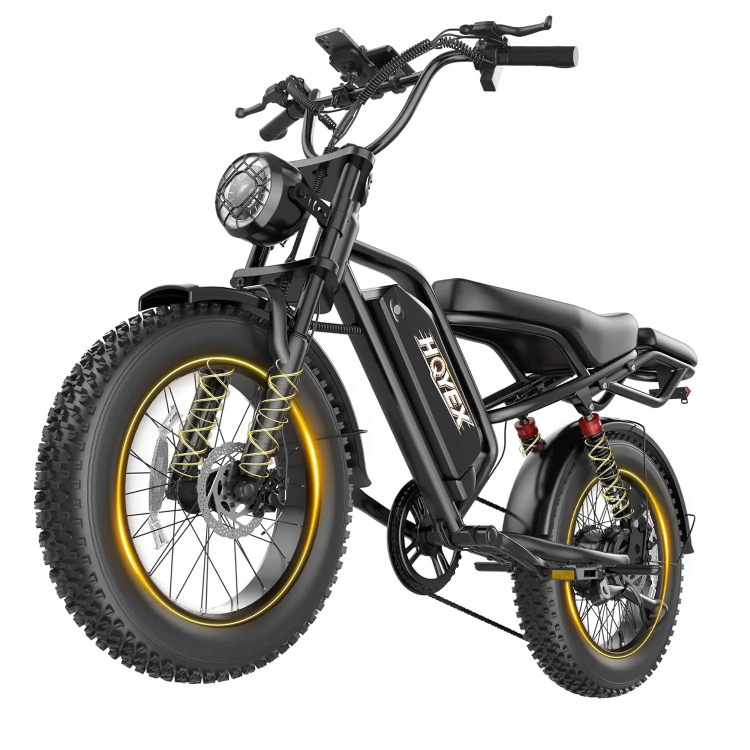 1500W 20" Fat Tire Electric Bike, 48V 20Ah Battery 31MPH Dual Suspension E-Bike for Adults, Customized
1500W 20" Fat Tire Electric Bike, 48V 20Ah Battery 31MPH Dual Suspension E-Bike for Adults, Customized