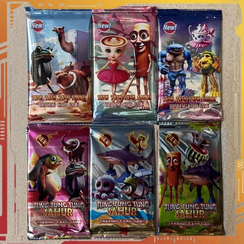 Trading Cards Italian Brainrot Collection Cards Tungtungtung Sahur Tralalero Tralala Card Game Blind Box Toy Birthday Gift
Trading Cards Italian Brainrot Collection Cards Tungtungtung Sahur Tralalero Tralala Card Game Blind Box Toy Birthday Gift