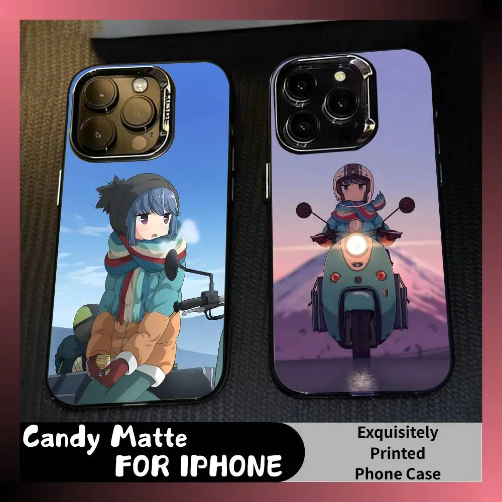 Rin Ainme L-Laid-Back C-Camp Season3 Phone Case For iPhone 16 17 15 14 12 13 Pro Max Black Candy Matte Shockproof Cover
Rin Ainme L-Laid-Back C-Camp Season3 Phone Case For iPhone 16 17 15 14 12 13 Pro Max Black Candy Matte Shockproof Cover