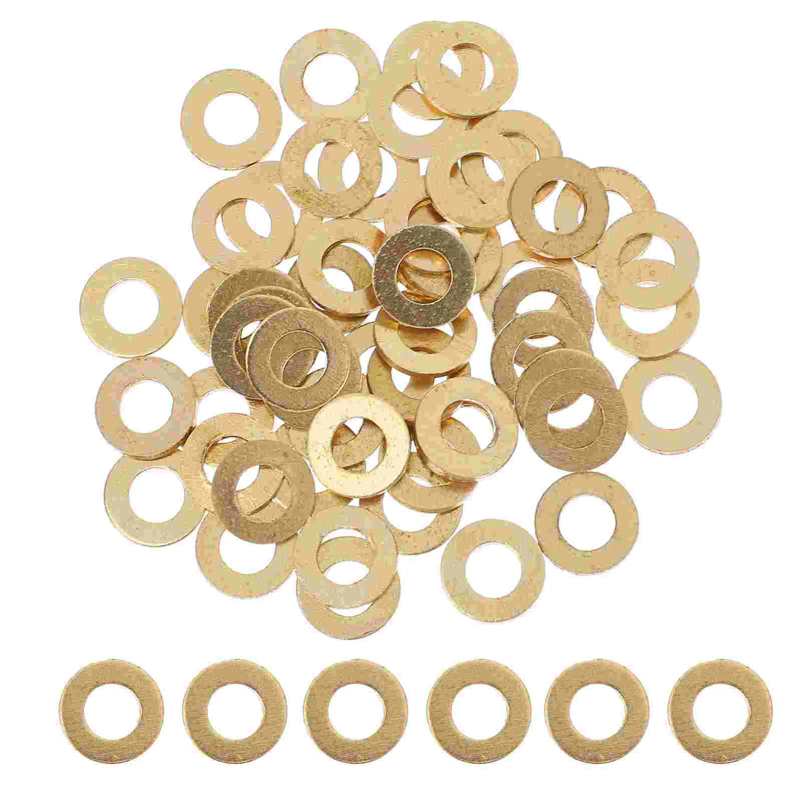 50pcs Metric Sealing Washers Flat Copper Washer Copper Brass Sealing Washers for Electrical Fastening Hardware Applicati
50pcs Metric Sealing Washers Flat Copper Washer Copper Brass Sealing Washers for Electrical Fastening Hardware Applicati