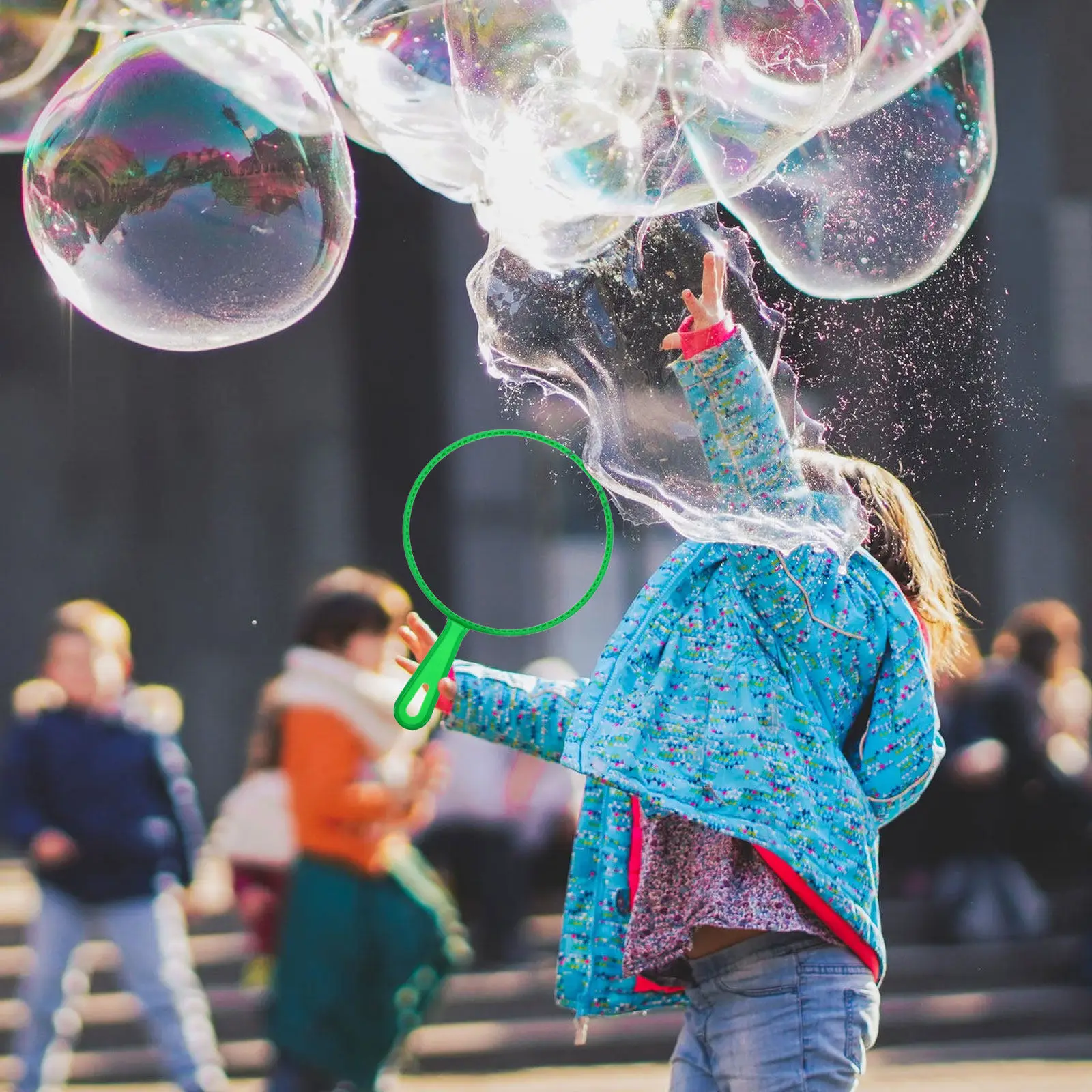 6Pcs Bubble Wand Set Colorful Large Bubble Maker Outdoor Activity Party Favors Blowing Giant Bubbles Bubbles Maker
6Pcs Bubble Wand Set Colorful Large Bubble Maker Outdoor Activity Party Favors Blowing Giant Bubbles Bubbles Maker