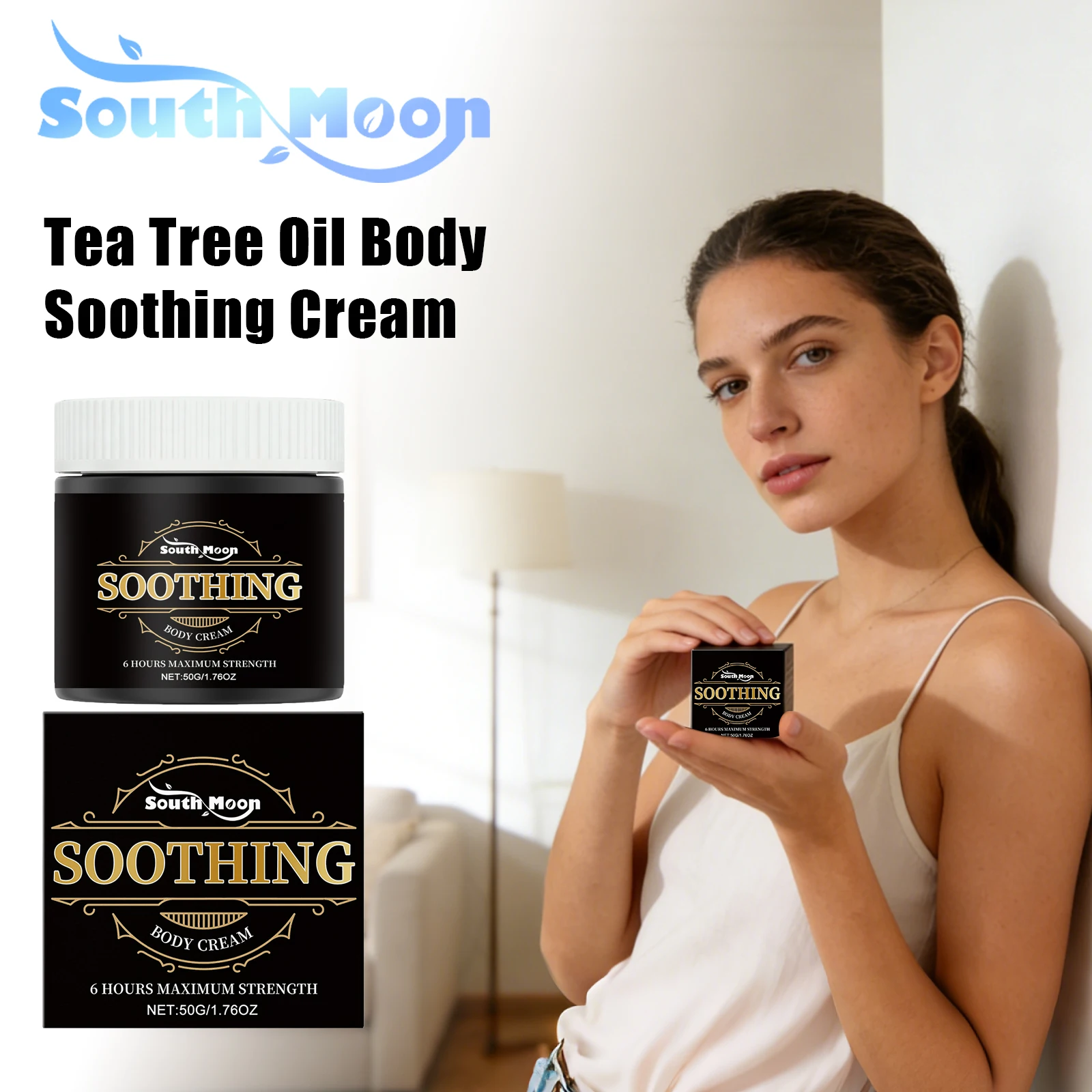 South Moon Body Soothe Cream Relief Soreness Keep Comfort Deep Moisturize Repair Skin Barrier Targeted Skincare Body Care Creams
South Moon Body Soothe Cream Relief Soreness Keep Comfort Deep Moisturize Repair Skin Barrier Targeted Skincare Body Care Creams
