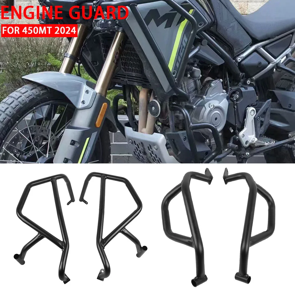 Motorcycle Engine Guard Highway Crash Bar Frame Stunt Cage Protection Bumper For CFMOTO 450MT 450 MT 450-MT 2024 Accessories
Motorcycle Engine Guard Highway Crash Bar Frame Stunt Cage Protection Bumper For CFMOTO 450MT 450 MT 450-MT 2024 Accessories