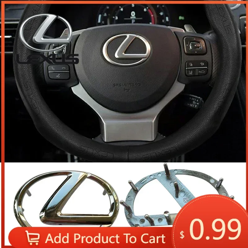 Interior Stickers ABS Car Steering Wheel Cover Emblem Badge For Lexus CT200 ES250 ES330 RX350 NX300 RX270 IS250 IS350 GX460 GS35
Interior Stickers ABS Car Steering Wheel Cover Emblem Badge For Lexus CT200 ES250 ES330 RX350 NX300 RX270 IS250 IS350 GX460 GS35