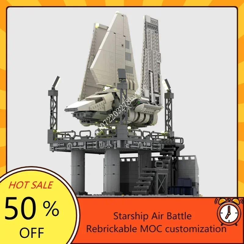 1900PCS MOC Space Battle Series Imperial Base #5 Landport Model Building Blocks Technology Bricks Creative Assemble Toys Gifts
1900PCS MOC Space Battle Series Imperial Base #5 Landport Model Building Blocks Technology Bricks Creative Assemble Toys Gifts