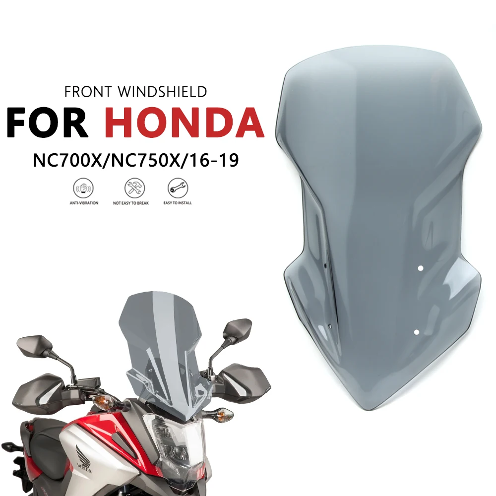 For Honda NC 700X NC750X NC 750 X NC 700 X 2016-2018 2019 Wind Shield Screen Protector Parts NC700X NC750X Windscreen Windshield
For Honda NC 700X NC750X NC 750 X NC 700 X 2016-2018 2019 Wind Shield Screen Protector Parts NC700X NC750X Windscreen Windshield