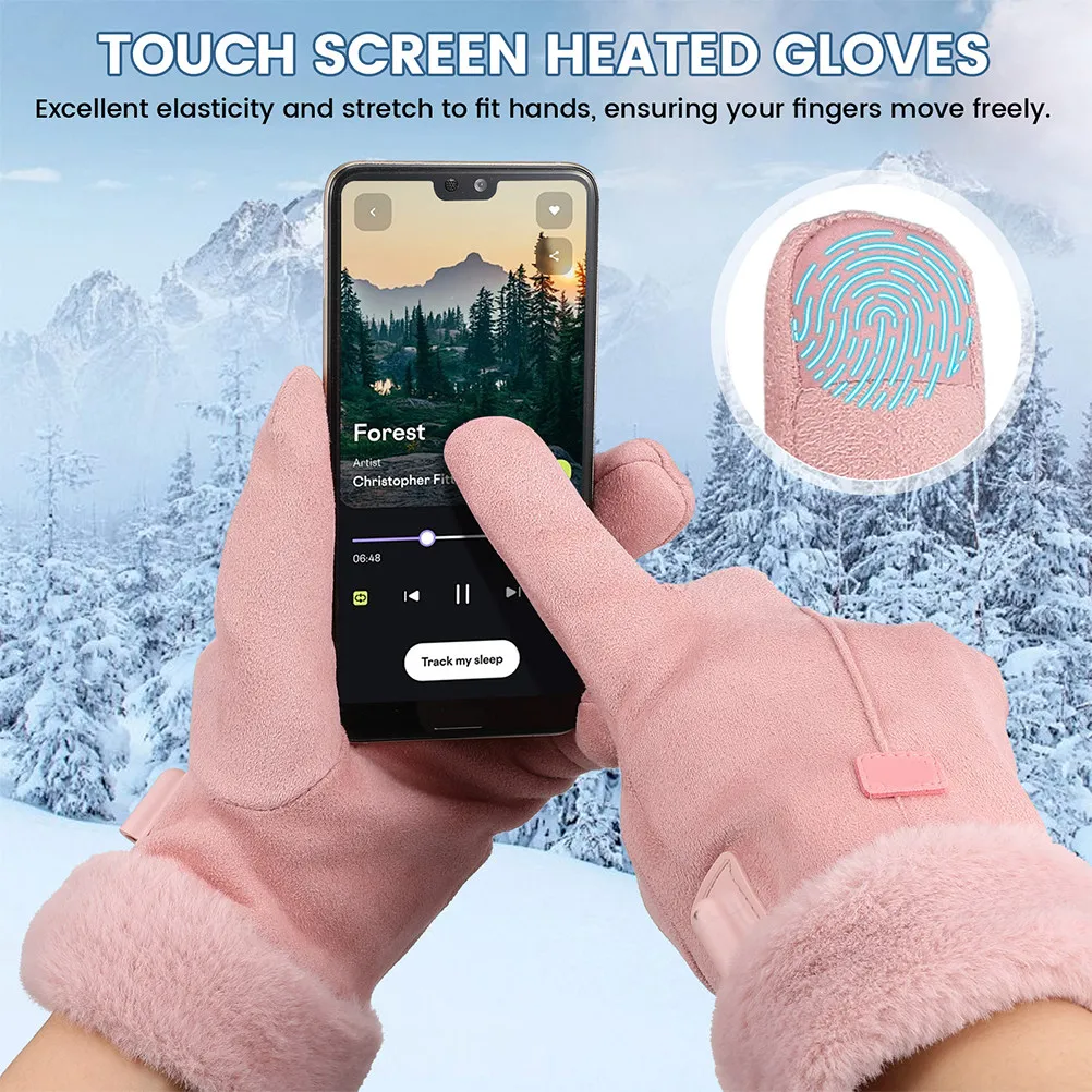 1Set USB Heated Gloves Thermal Mittens for Winter Riding Warm Gloves Outdoor Hand Warmers Skiing Thermal Mitts
1Set USB Heated Gloves Thermal Mittens for Winter Riding Warm Gloves Outdoor Hand Warmers Skiing Thermal Mitts